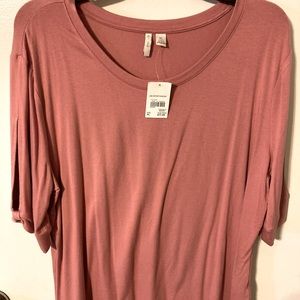 *NWT* “Dusty Rose” colored Blouse XL from Cato